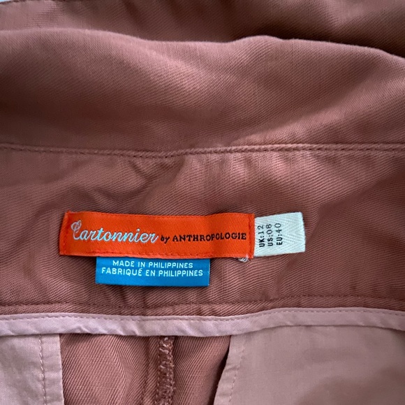 Anthropologie Cartonnier Kingsley Belted Trousers - Picture 3 of 3